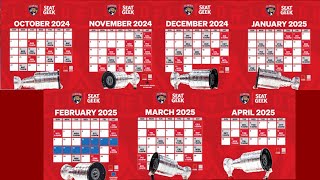 202425 Florida Panthers Schedule Reaction amp Free Agency Moves [upl. by Holbrooke]