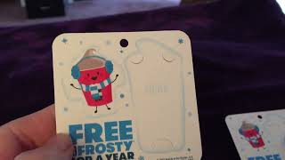 Wendy’s Free  Frosty Keychain [upl. by Ecerehs611]