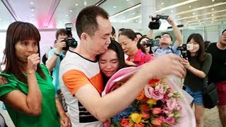 Girl adopted by US family reunited with Chinese parents after 13 years [upl. by Hills]