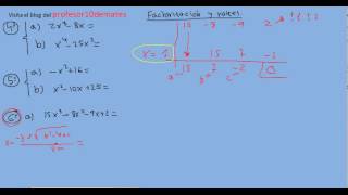 Polinomios Factorización y raices 6avi [upl. by Ita]