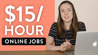 10 Online Jobs That Pay 15hr or More for Students in 2023 [upl. by Teferi265]