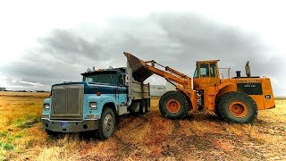 Smashing Concrete and A Gift From Case IH  Welker Farms Inc [upl. by Bunow]