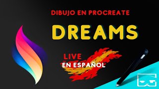 Procreate Dreams  Animación PASO A PASO  Proceso de Dibujo en PROCREATE DREAMS [upl. by Bolanger191]