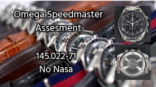 Omega Speedmaster No Nasa Assessment [upl. by Waldemar]