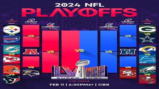 NFL Playoff Predictions 202324 [upl. by Repohtsirhc975]