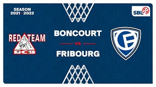 SB League  Day 17 BONCOURT vs FRIBOURG [upl. by Enimasaj]