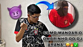 TUTORIAL DE COMO MANDAR O OMBRIMHO DO DJ ARANA EM ALGUNS MINUTOS WELTON KOJI [upl. by Artcele]