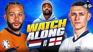 Netherlands vs England LIVE  UEFA Euro 2024 Watch Along and Highlights with RANTS [upl. by Jorie859]