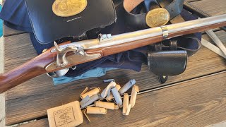 1861 springfield with paper cartridges Memorial Day special [upl. by Diandra]