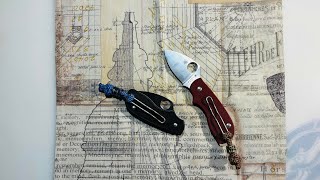 Spyderco Sqeak  Heinnie Haynes🕷️🔴 M398  konform für das neue Waffengesetz [upl. by Ameh]