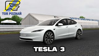 Jak szybko Tesla 3 przejedzie TOR POZNAŃ [upl. by Letnuahs]