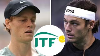 Jannik Sinner at odds with angry Taylor Fritz over rule change after ITF decision  Tennis News [upl. by Erin]