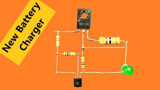 New Smart 37V Battery Charging Circuit  Automatic CutOff ✔ [upl. by Entwistle298]