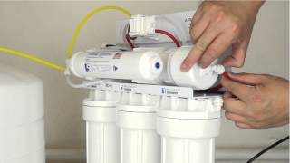 How To Replace Your Reverse Osmosis Filters and Membrane  APEC Water Installation Part 6 [upl. by Ellezig358]