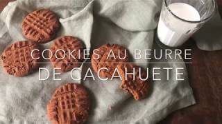 Cookies au beurre de cacahuète qui tuent  Recette  Petits Creux [upl. by Busch]