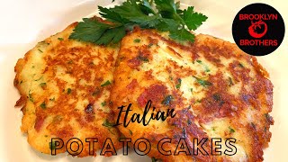 Italian Mashed Potato Cakes – How to Make Potato Pancakes [upl. by Fanchet501]