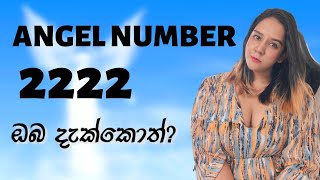 ANGEL NUMBER 2222 ඔබ දැක්කොත් [upl. by Htebsil]