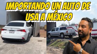 IMPORTANDO un vehículo AMERICANO a Mexico I car auction vlog [upl. by Frohne]