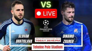 Sk slovan bratislava vs dinamo zagreb live match [upl. by Mauro385]