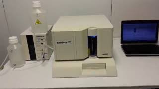 Luminex 200 Multiplexing Immunoassay Analyzer Flow Cytometry w SD and XYP Stage BOSTONIND  10330 [upl. by Morgen876]