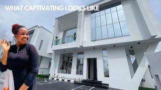 Inside a Luxurious 5Bedroom Detached Home in Chevron Lekki Lagos Nigeria For Sale  Tour video [upl. by Yttam650]