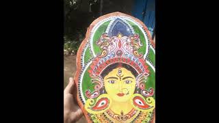 durga thakur mandala art  mandala art drawing [upl. by Marysa]