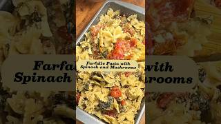 Farfalle Pasta Recipe 🍝 pastarecipe nomeat vegetarian pastalover healthylifestyle healthy [upl. by Belldame985]