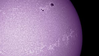 Utraviolet sun – First light of Antlia CaK II 3nm filter [upl. by Apurk]