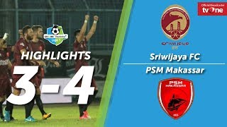 Sriwijaya FC Vs PSM Makassar 34 All Goals amp Highlights [upl. by Ynnek]