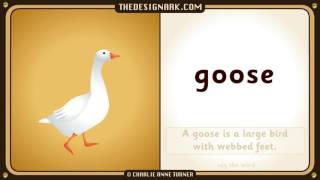 GOOSE How to pronounce the English word goose [upl. by Marilyn]