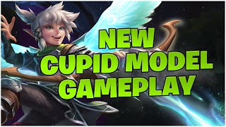 NEW CUPID MODEL GAMEPLAY S11 SMITE [upl. by Gaultiero]