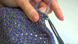 How to Crochet a Slouchy Hat Video Step by Step Tutorial [upl. by Einyaj]