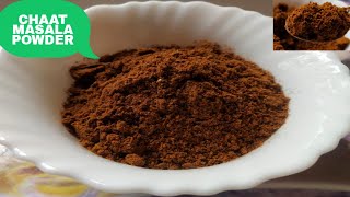 Chaat Masala Powder Recipe  Homemade Chaat Masala Recipe [upl. by Eadmund]