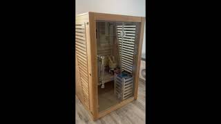 Hylivesaunas Luxury Traditional Steam Sauna Room 1 People  Steam 1 [upl. by Faun]