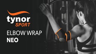 Tynor Elbow Wrap Neo  Ultimate elbow support for boosted performance [upl. by Myrt71]