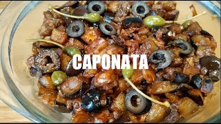 CAPONATA recette italienne [upl. by Atikin]