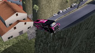 Most dangerous road in the world eps49  Euro Truck Simulator 2 HD2K [upl. by Ttoile]