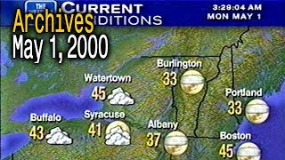 The Weather Channel Archives  May 1 2000  Overnight [upl. by Bedelia]