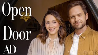 Inside Troian Bellisario amp Patrick J Adams’s Eclectic LA Home  Open Door  Architectural Digest [upl. by Barmen]