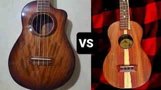 NFC and Cocobolo Ukulele Comparison [upl. by Neehahs423]