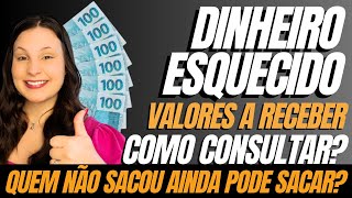 DINHEIRO ESQUECIDO Brasileiros ainda NÃO SACARAM R 853 bilhões de VALORES A RECEBER – ENTENDA [upl. by Luemas485]