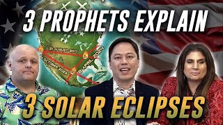 3 PROPHETS Explain 3 American SOLAR ECLIPSES  APRIL8 SIGN  Amanda Grace Brandon Biggs Cioccolanti [upl. by Dwight789]