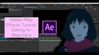 Adobe After Effects Tutorial Editing for Beginners [upl. by Dall]