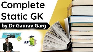 Static GK Course by Dr Gaurav Garg Launched  Find out the content and Fee on Study IQ APP [upl. by Joshuah185]