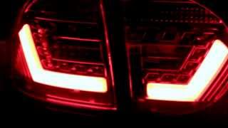 Mk5 GolfRabbit LED lightbar tailights [upl. by Gian]