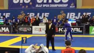 Simone Franceschini Vs Dai Yoshioka European 2015 [upl. by Noside]