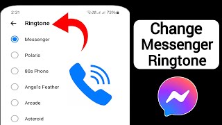 How to Change Facebook Messenger Ringtone 2024  Change Messenger Ringtone [upl. by Munafo]