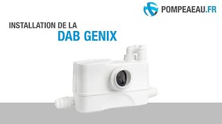 DAB Genix Broyeur Installation de la DAB Genix [upl. by Liz933]