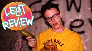 LEGIT FOOD REVIEW  Sewer Pickles [upl. by Nomma]