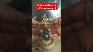 Bole nath g clay art 2024bolenathstatus bole mahakal mahakalstatus mahadev mahakal ji art [upl. by Imena]